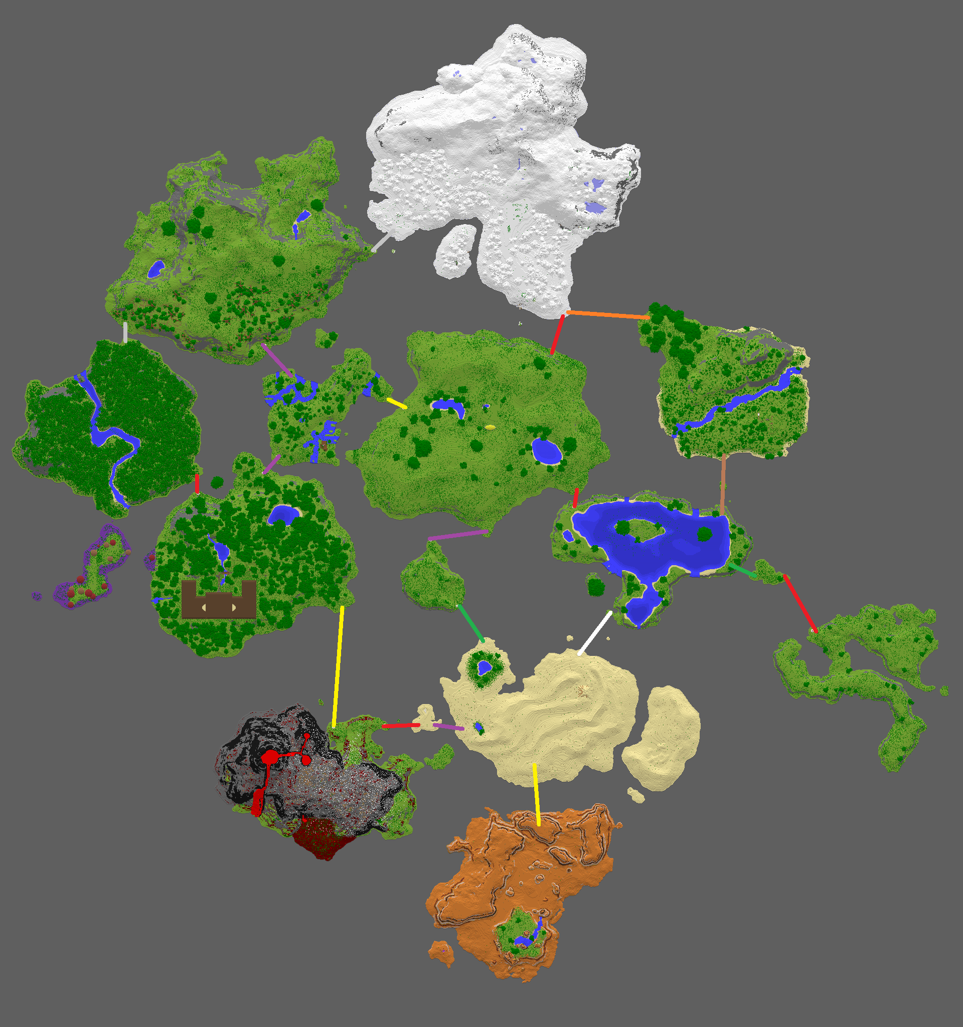 Map with gates
